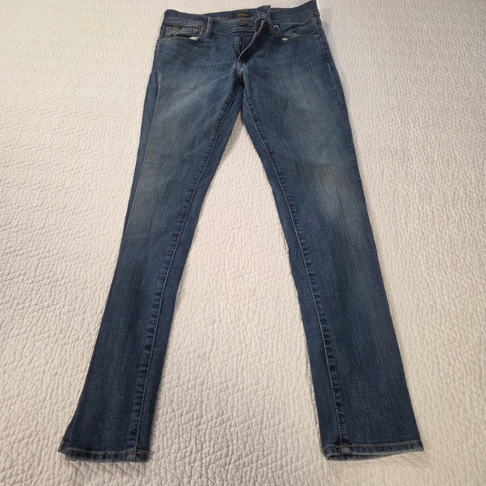 Polo Ralph Lauren The Tompkins Skinny Jeans Womens 29 Medium Wash Blue‎ Stretch